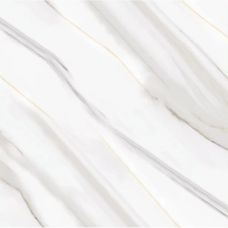 Rola tapet modern, imitatie de marmura At Performance rezistent, la apa, vinil, compact, autoadeziv, 60cmx 300 m, Alb marmorat
