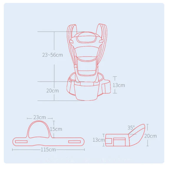 Marsupiu Multifunctional pentru bebelusi cu suport lombar, At Performance, Bumbac, 9 in 1, Varsta 0-36 luni, Verde