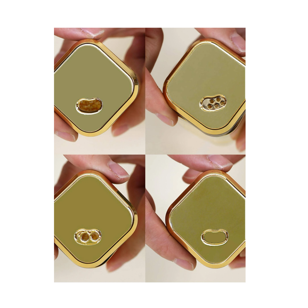 Set 2 solnite, AT PERFORMANCE®, pentru sare si piper, cu suport metalic, negru