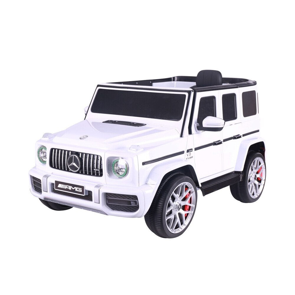 Mercedes-Benz AMG G63 – Mașinuță electrică oficial licențiată pentru copii (12V, 2 motoare de 30W)