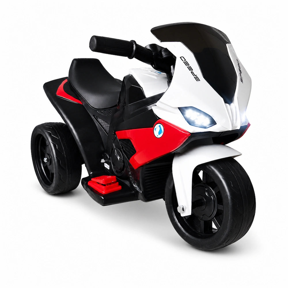 Motocicletă Electrică pentru Copii KI-0003, 6V, 3 Roți, Baterie Reîncărcabilă, 2-6 Ani