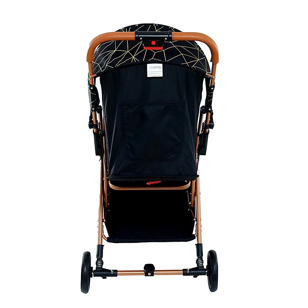 Cărucior pentru copii KIDOO 6607 pliabil, spătar reglabil, copertină mare, 0-36 luni, max. 22 kg