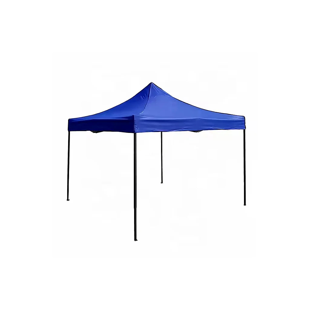 Cort tip Pavilion AT PERFORMANCE 3x3m , Prelata Impermeabila, Pliabil, Structura Metalica Solida, Pentru Curte, Gradina, Evenimente, Albastru.