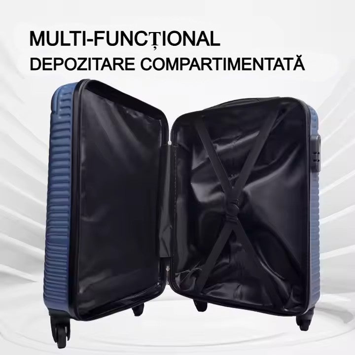 Set Valize, Trolere 3in1 AT PERFORMANCE® – ABS, 4 Roți, Cu Cifru