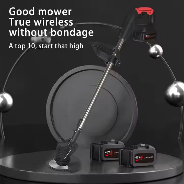 Masina de tuns iarba electrica pentru buruieni, AT PERFORMANCE® – Performanta, Eficienta si Durabilitate, 2 acumultori 36V