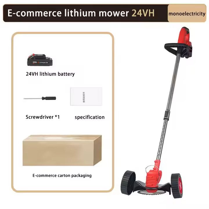 Masina de tuns iarba electrica pentru buruieni, AT PERFORMANCE® – Performanta, Eficienta si Durabilitate, 2 acumultori 36V