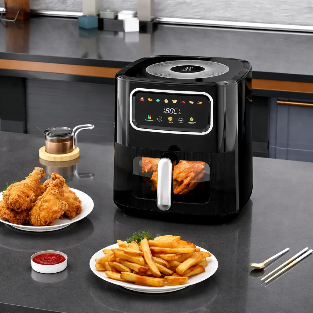 Friteuză cu Aer Cald AT Performance AT-M60, 10L, 2800W, Control Digital