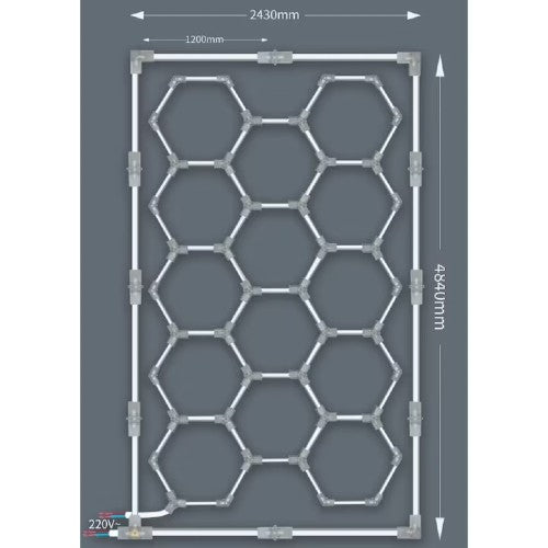 Sistem de Iluminat LED Hexagonal