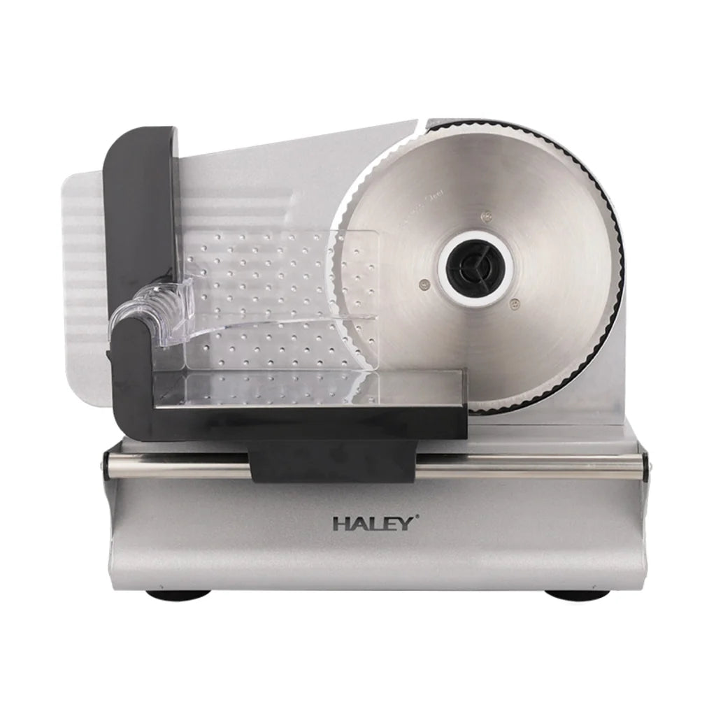 Feliator Electric Profesional HALEY HY-1328, 800W, Lamă Inox 190 mm, Grosime de Tăiere Reglabilă, pentru Carne, Mezeluri și Alimente