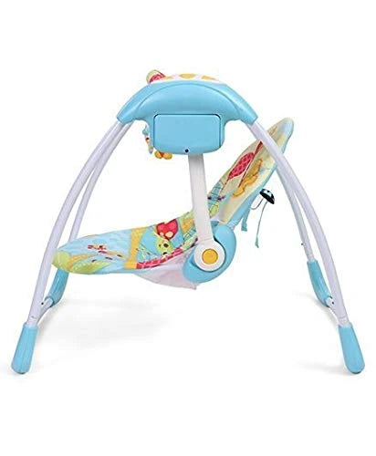 Balansoar Electric Portabil pentru Bebeluși Mastela Deluxe Portable Swing – 7 Melodii, 5 Viteze, 3 Temporizatoare, 2 Poziții de Înclinare