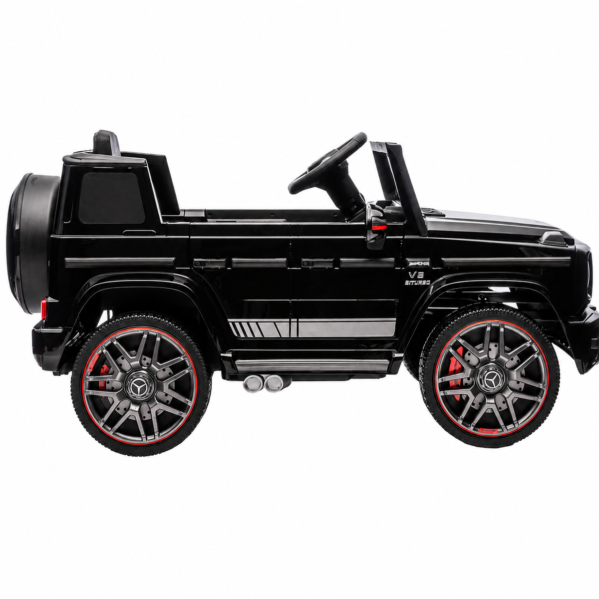 Mercedes-Benz AMG G63 – Mașinuță electrică oficial licențiată pentru copii (12V, 2 motoare de 30W)
