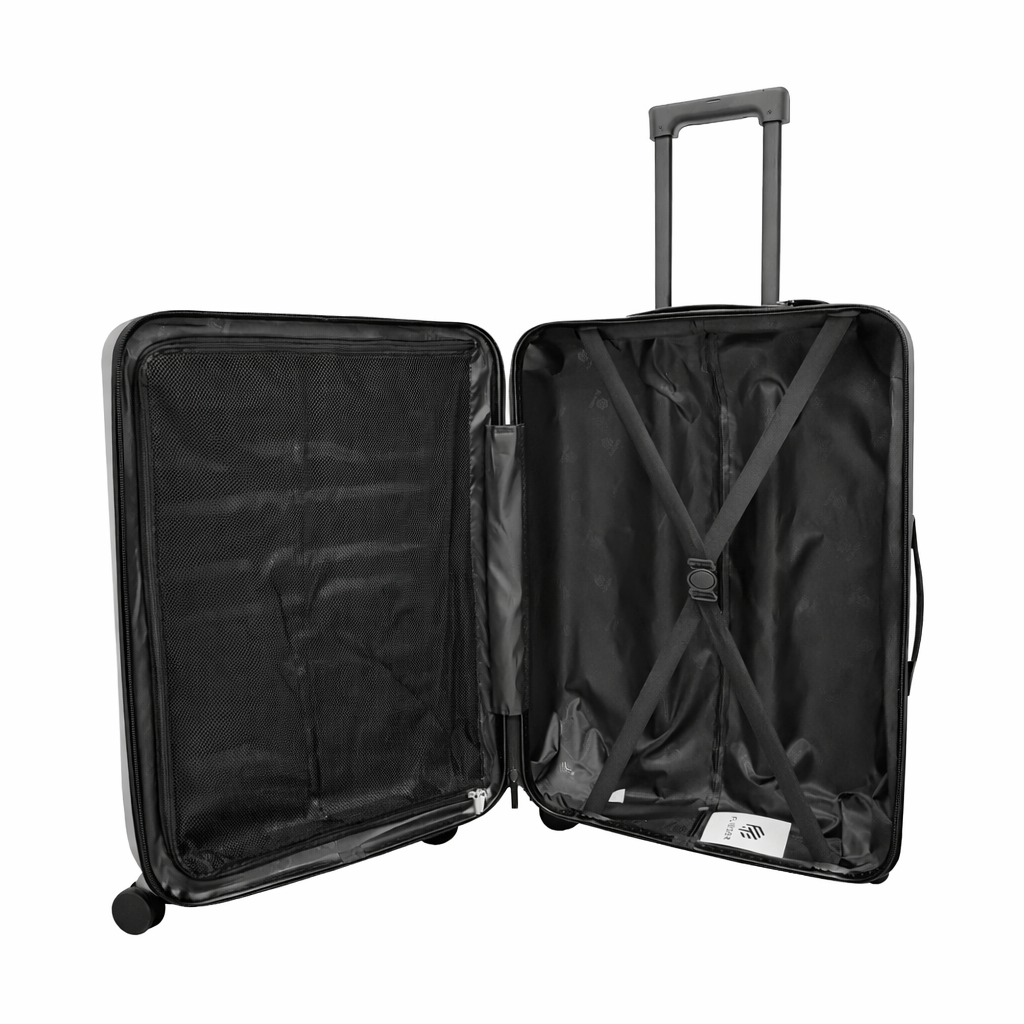 Set 3 Valize Rigide ABS cu Roți 360° – Mare 73 cm, Medie 65 cm, Cabină 55 cm