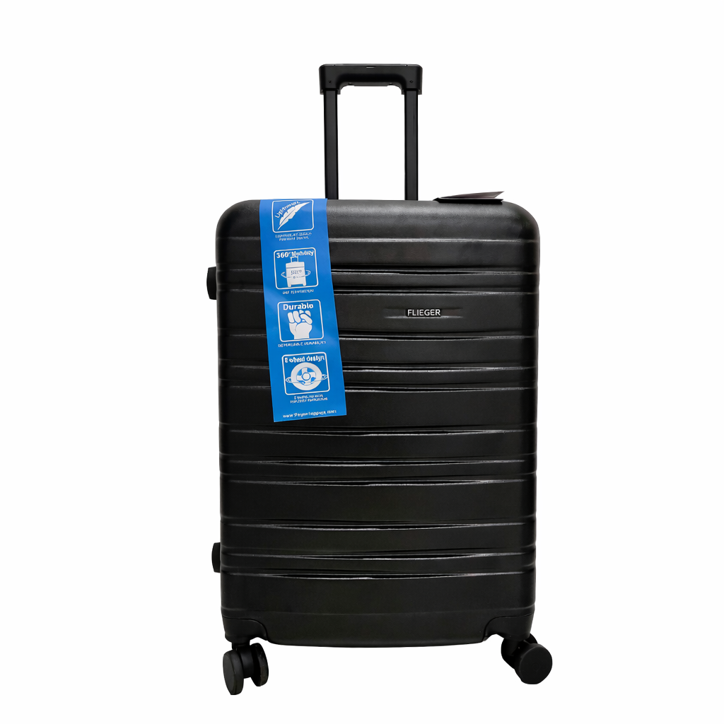 Set 3 Valize Rigide ABS cu Roți 360° – Mare 73 cm, Medie 65 cm, Cabină 55 cm