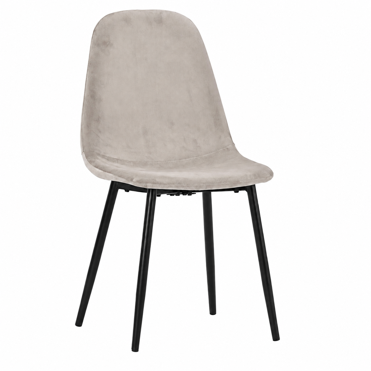 Set masă Bucatarie / Sufragerie cu 4 scaune, blat sintered stone gri și catifea, 120x70 cm