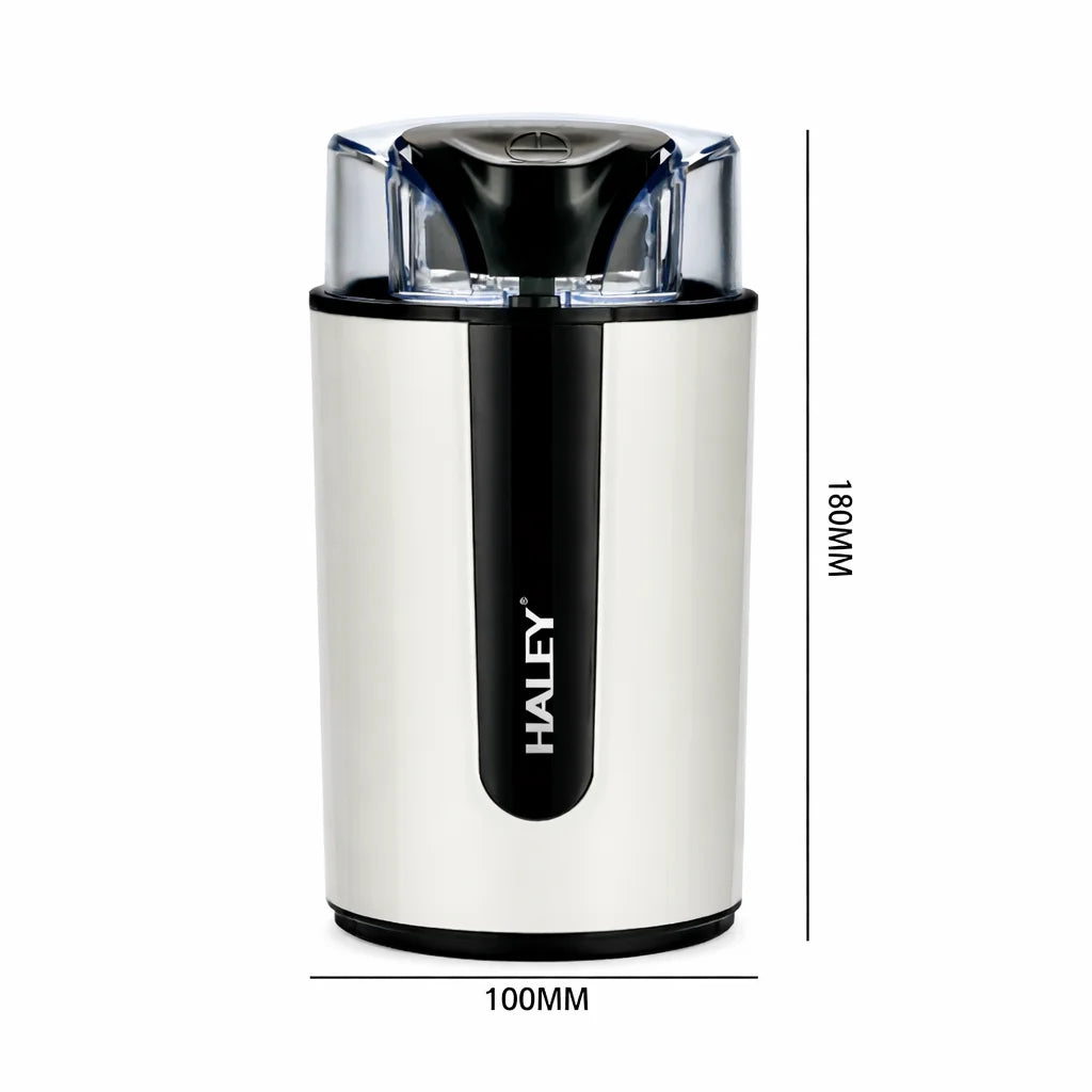 Râșniță electrică de cafea HALEY HY-212I, 200W, 75g, lame inox, până la 3 cești