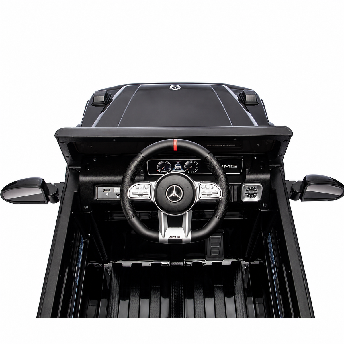 Mercedes-Benz AMG G63 – Mașinuță electrică oficial licențiată pentru copii (12V, 2 motoare de 30W)