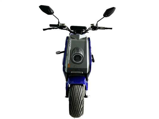 Scuter electric, AT PERFORMANCE®, 2000W, 60V, 26 AH, baterie mare, viteza maxima 75km/h, model 701PRO, culoare albastru