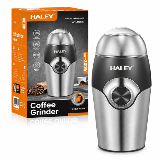 Râșniță electrică HALEY HY-2106 – 200W, lame inox, capacitate 80g