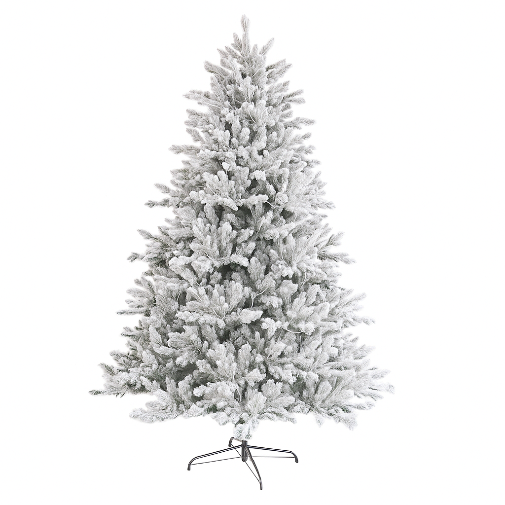 Brad Artificial 3D cu Zăpadă Christmas Tree 2.1 m – 800 Ramuri