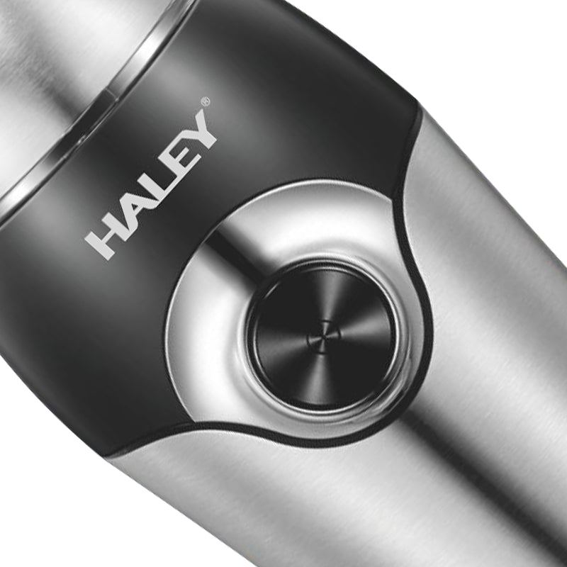 Râșniță Electrică Haley 300W din Inox, 500g, Măcinare Rapidă, Lame din Oțel, Siguranță Avansată
