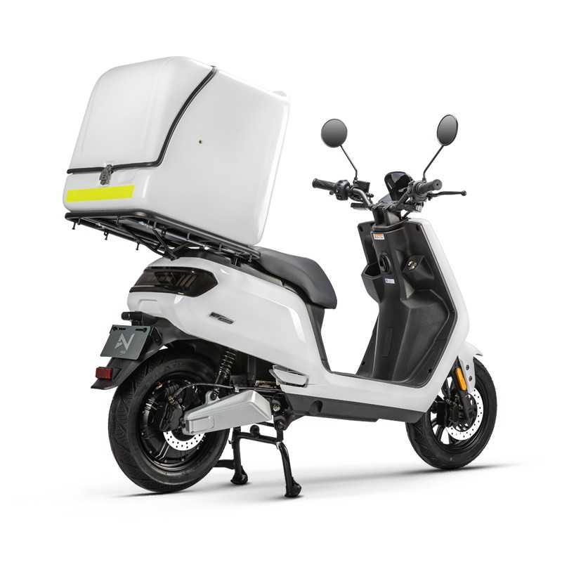 Scuterul Electric N Moto cu Motor BOSCH, pentru Livrari oriunde in lume, Autonomie Extinsă și Omologare pentru Înmatriculare