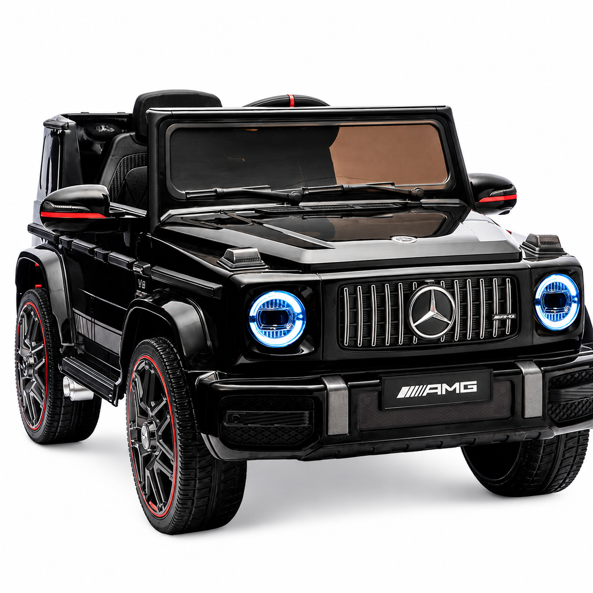 Mercedes-Benz AMG G63 – Mașinuță electrică oficial licențiată pentru copii (12V, 2 motoare de 30W)
