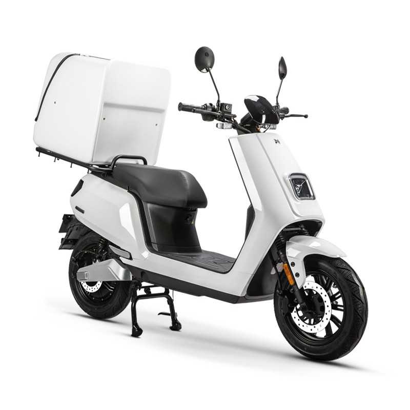 Scuterul Electric N Moto cu Motor BOSCH, pentru Livrari oriunde in lume, Autonomie Extinsă și Omologare pentru Înmatriculare