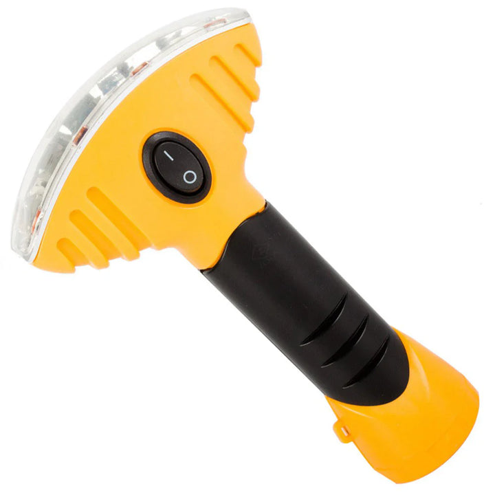 Lanterna magnetica Nouveau, cu unghi larg 180 grade, 15 LED-uri, maner ergonomic si confortabil, 15.5x10x4 cm