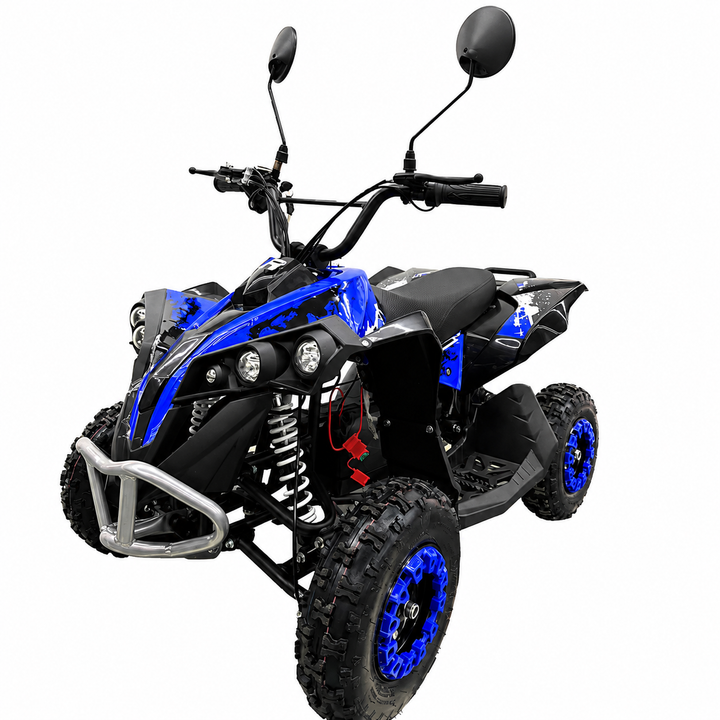 ATV Electric pentru Copii AT PERFORMANCE® 800W, 36V 12Ah, Viteză 30 km/h, Autonomie 15 km, Suspensie Față-Spate, Frână pe Disc, Roți 6 Inch