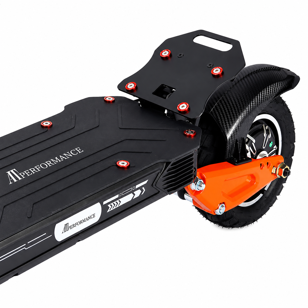Trotinetă Electrică AT Performance AT-219, 48V 18Ah, Motor 500W, Viteză Maximă 25 km/h, Autonomie până la 25 km, Pliabilă, Roți 10", Portocaliu