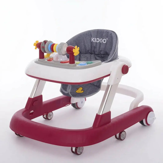 Premergător educațional 3 în 1 KIDOO®, pentru copii | Masuță, Premergător ; Antemergător | Reglabil, Muzical, Anti-cădere
