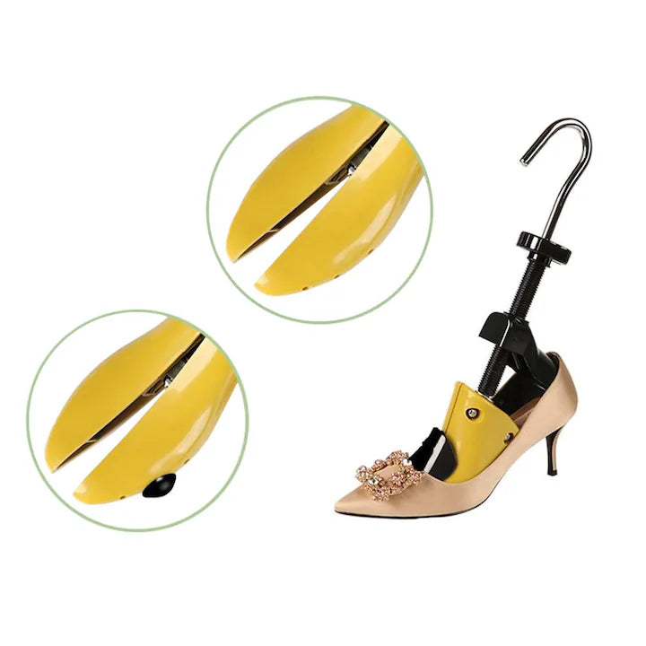 Calapoade/Sanuri AT PERFORMANCE®, Pentru Largit/Alungit Pantofi, Pentru Marimile 39-43, Material ABS, Galben.