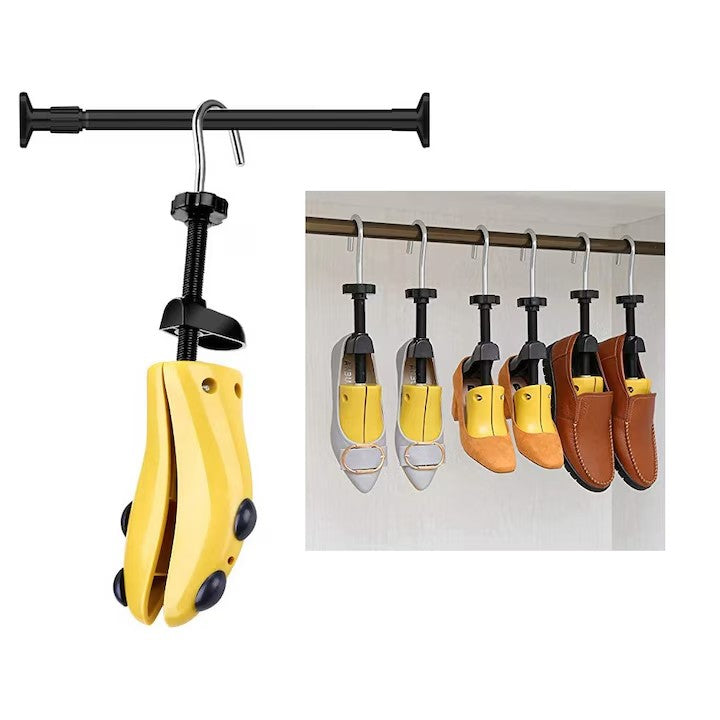 Calapoade/Sanuri AT PERFORMANCE®, Pentru Largit/Alungit Pantofi, Pentru Marimile 39-43, Material ABS, Galben.