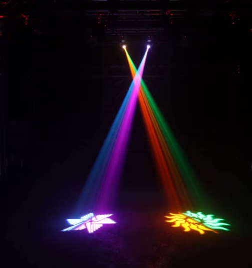 Proiector joc de lumini, AT PERFORMANCE®, Disco Light, LED, negru