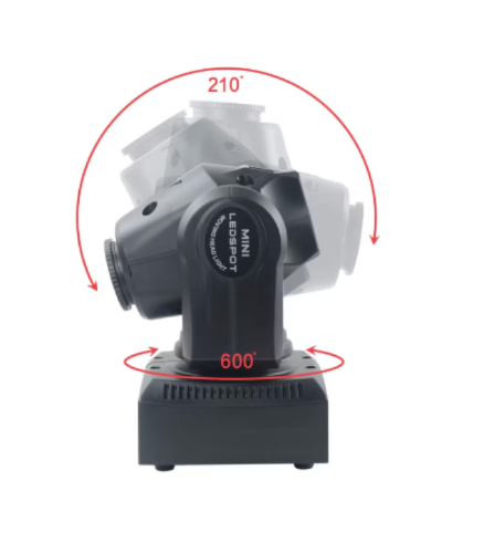 Proiector Jocuri de Lumini AT PERFORMANCE® 30W – DMX, Gobo, Culori, LED