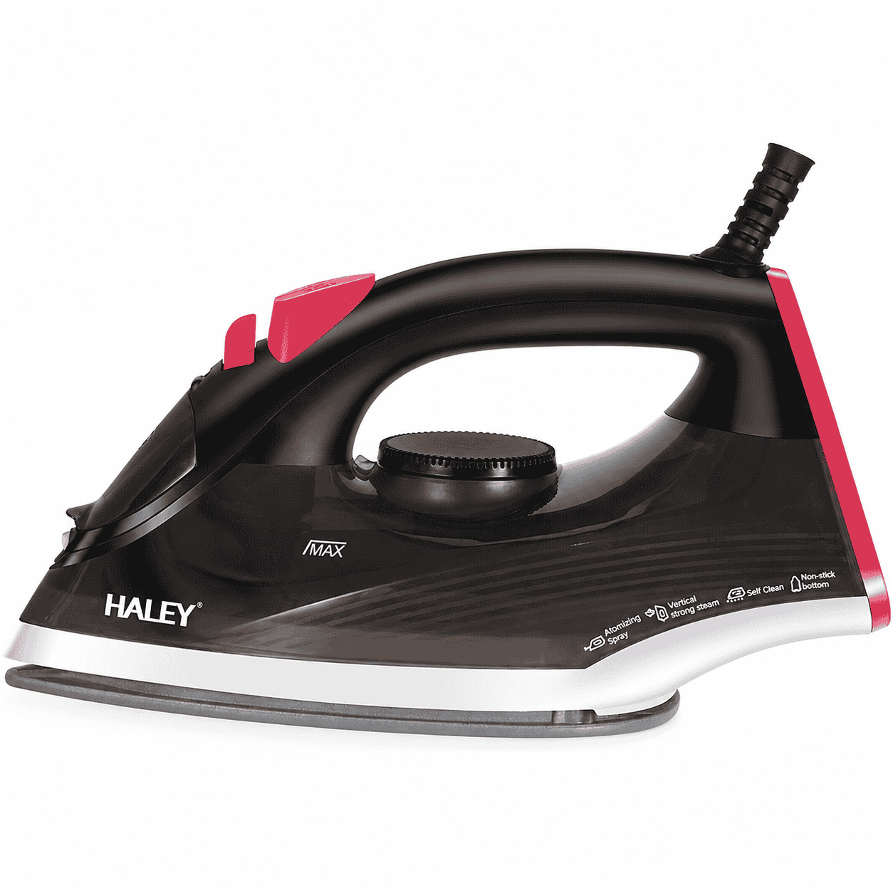 Fier De Călcat Cu Abur HALEY, Talpă Ceramică, Design Ergonomic, Funcții Multiple