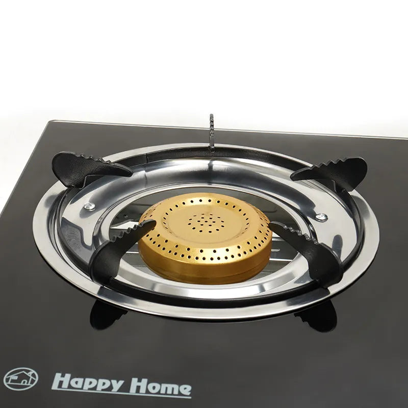 Aragaz cu 2 arzătoare pe gaz AT PERFORMANCE – Design din sticlă temperată, aprindere electrică și funcție Multi-Cooking