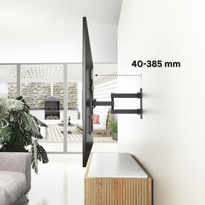 Suport tv AT PERFORMANCE, ajustabil cu brat cu diagonala reglabil 14-55'', pentru tv LCD, LED plate sau curbate, 117.