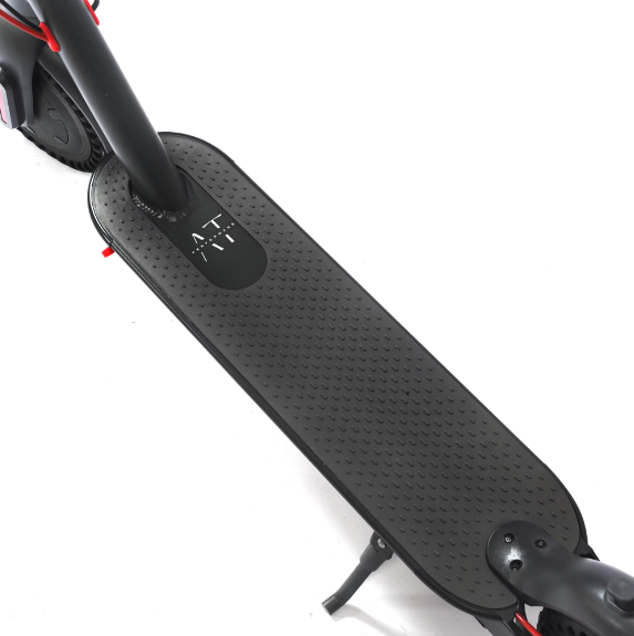 Trotineta electrica AT PERFORMANCE, Putere Motor 250W, Display LCD, Aplicatie, Autonomie 18-24 km, Viteza maxima 25-30 km/h, Negru cu Gri