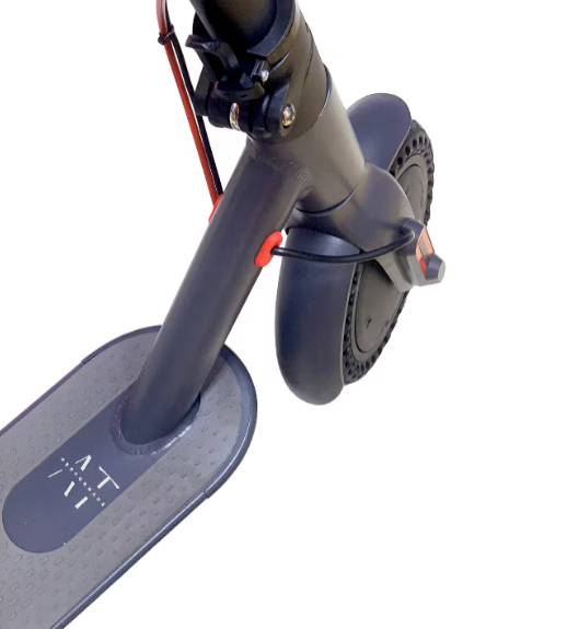 Trotineta electrica AT PERFORMANCE, Putere Motor 250W, Display LCD, Aplicatie, Autonomie 18-24 km, Viteza maxima 25-30 km/h, Negru cu Gri