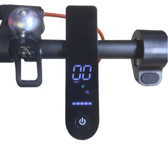 Trotineta electrica AT PERFORMANCE, Putere Motor 250W, Display LCD, Aplicatie, Autonomie 18-24 km, Viteza maxima 25-30 km/h, Negru cu Gri