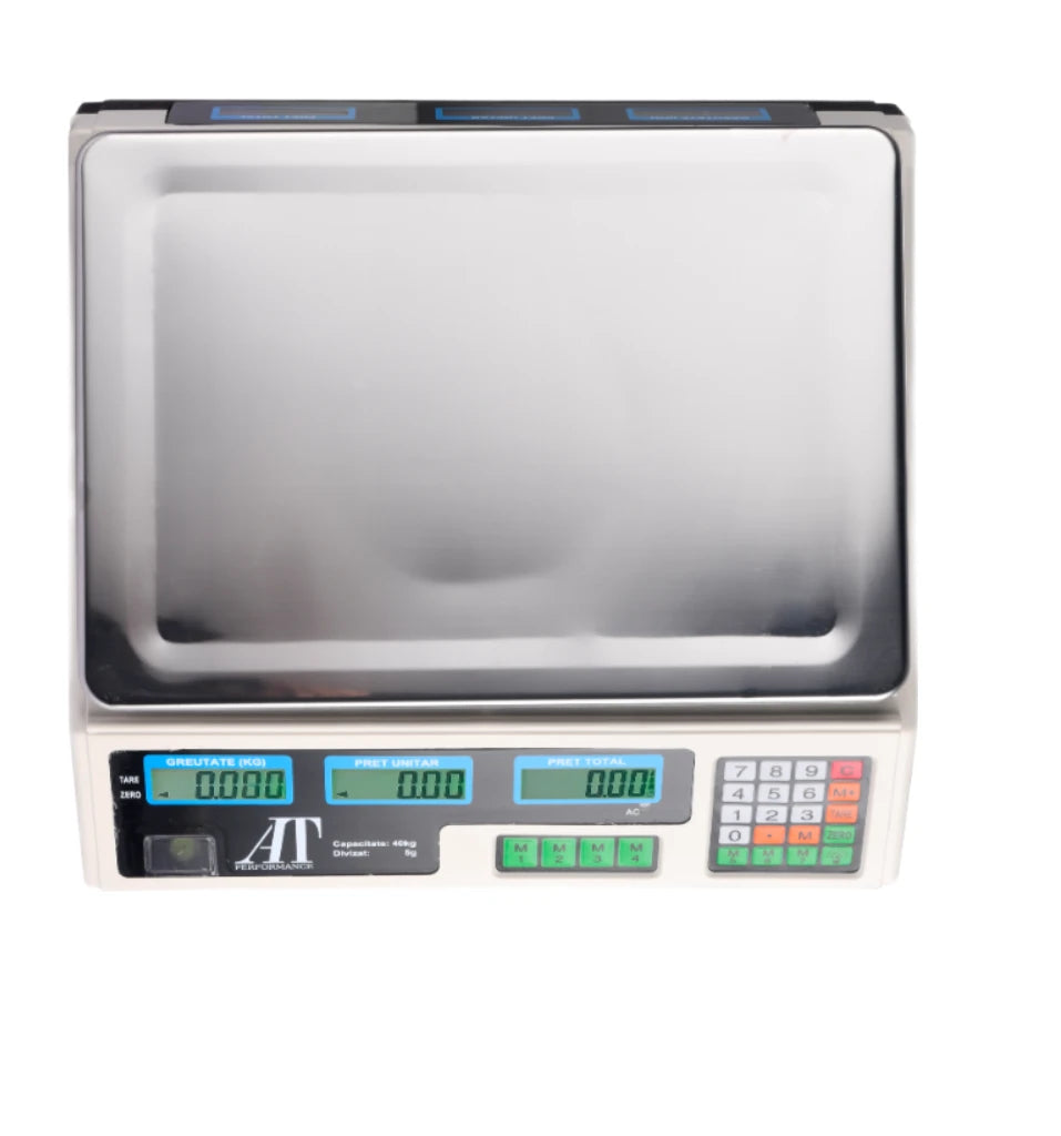 Cantar Electronic At Performance, 40 kg, Cu Afisaj LCD
