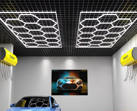 Sistem de Iluminat LED Hexagonal