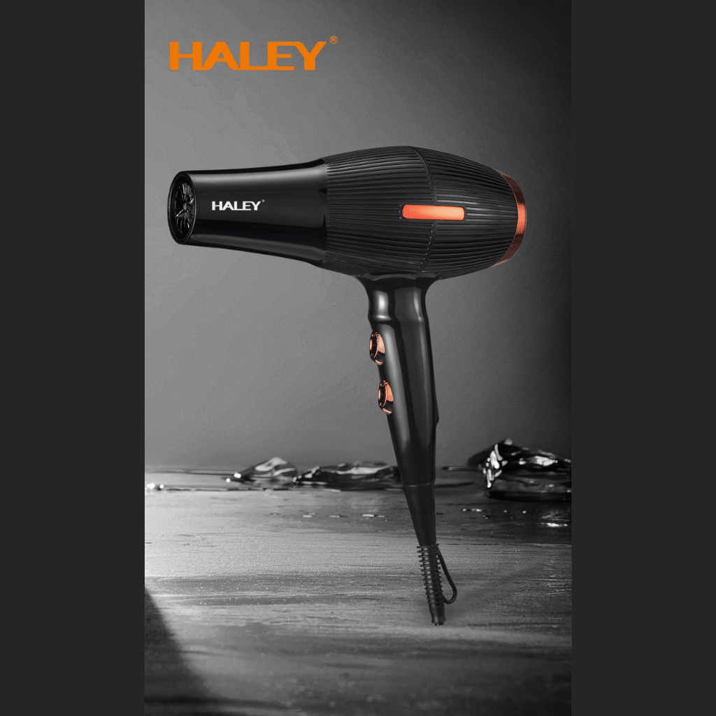 Uscător De Păr Profesional HALEY HY-4015, 2000W, Control Inteligent Al Temperaturii