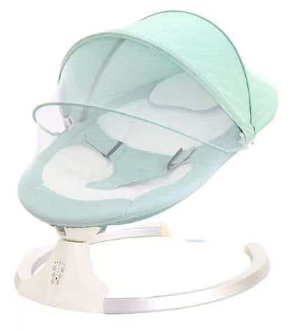 Legan si Balansoar Multifunctional pentru Bebelusi, AT PERFORMANCE®, – Modern, Confortabil si Portabil, Culoare verde
