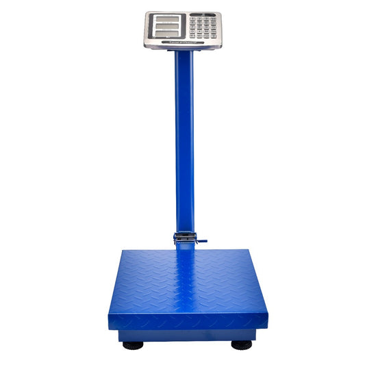 Cantar Electronic, AT PERFORMANCE®, cu Platforma, 350 kg, Brat Rabatabil Si Cu Afisaj LCD, Butoane din inox