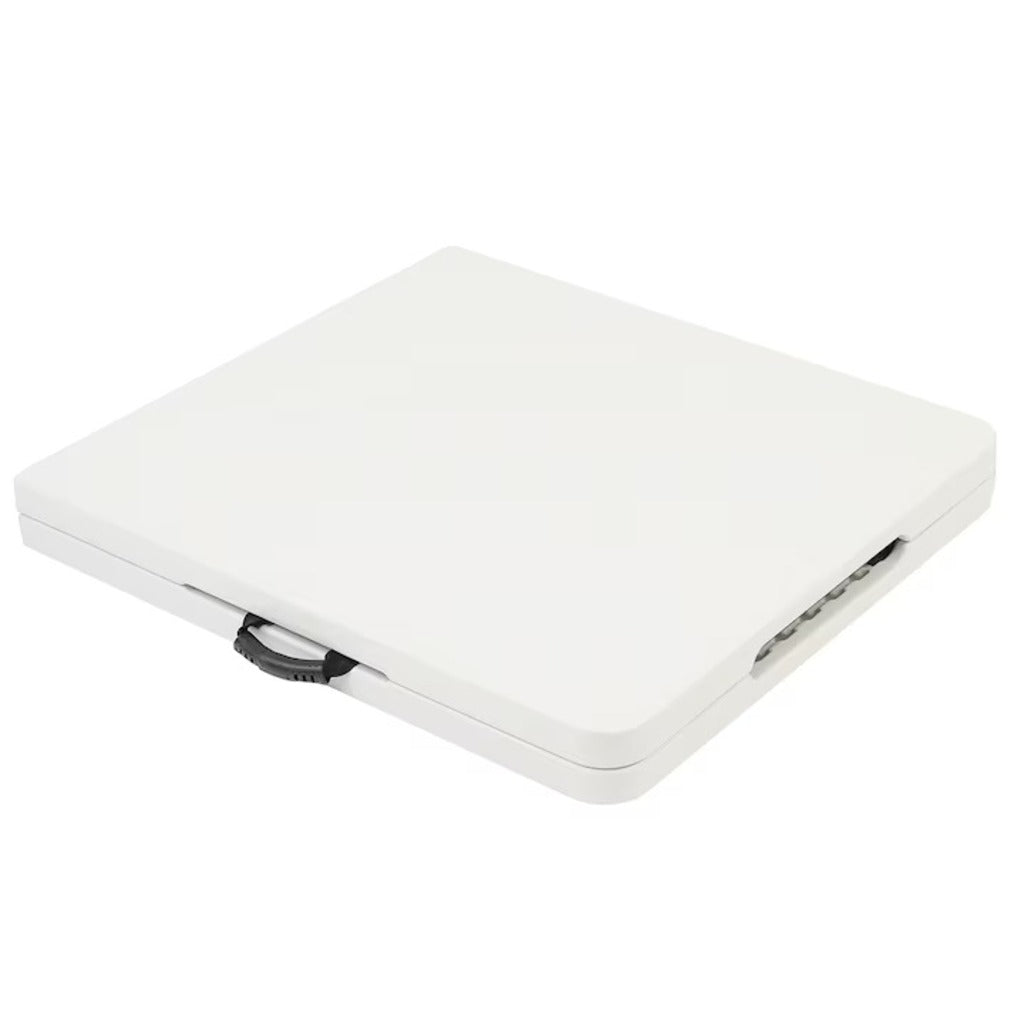 Masa plianta dreptunghiulara politilena, AT PERFORMANCE®, sigurante speciale, cadru din otel, maner transport, sustine 100 kg, 180 x 72 x 70 cm