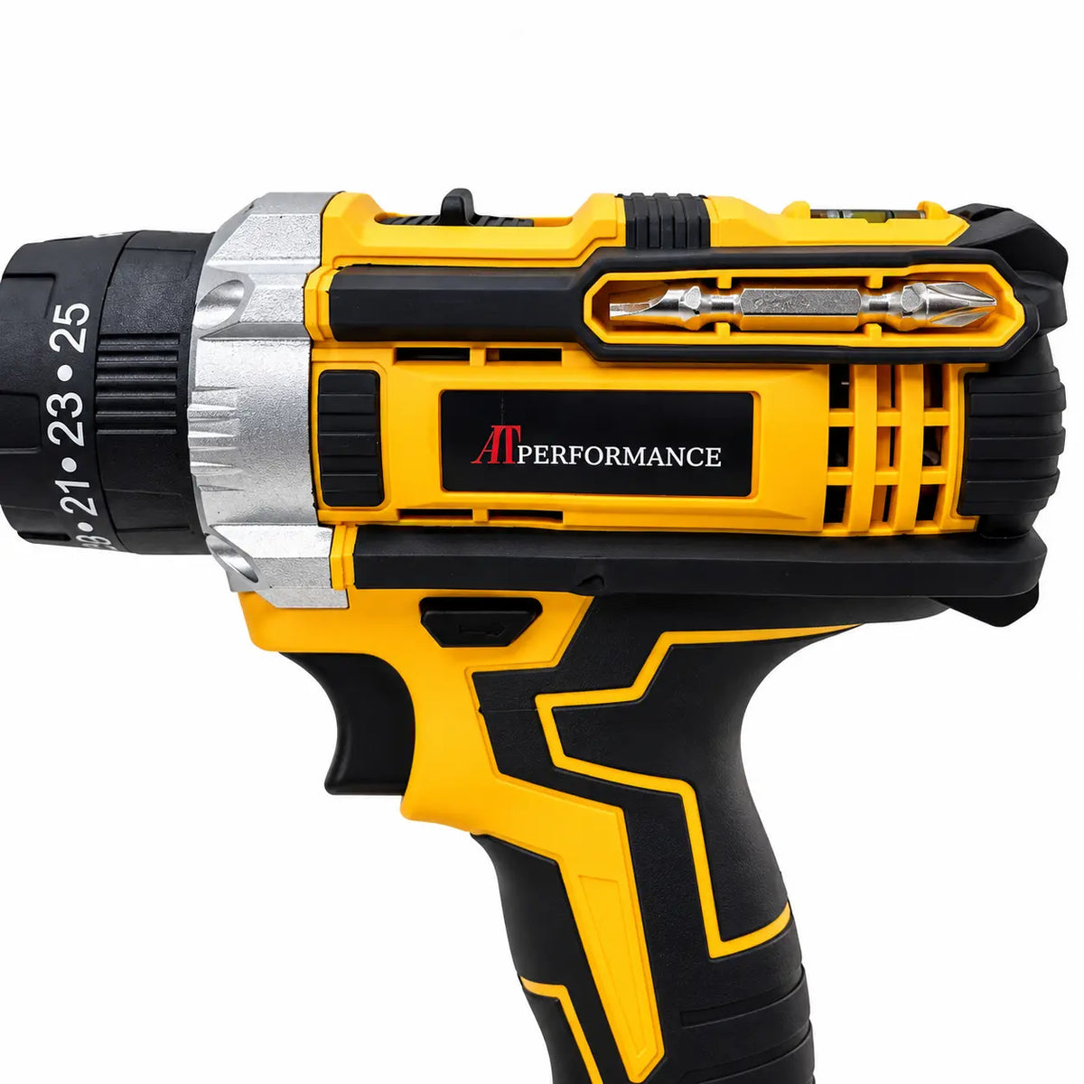 Trusă Bormașină cu Acumulator AT PERFORMANCE® 48V, 2 Baterii 5.0Ah, 2 Viteze, 42Nm, 30 Accesorii, Mandrină 13mm, Cutie Transport