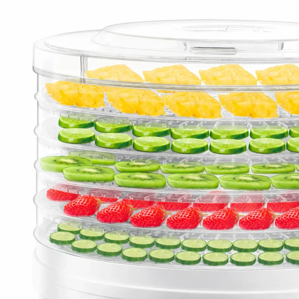 HALEY HY-980I – Deshidrator Fructe și Legume, 350W, 5 Tăvi, Control Temperatură 35–70°C