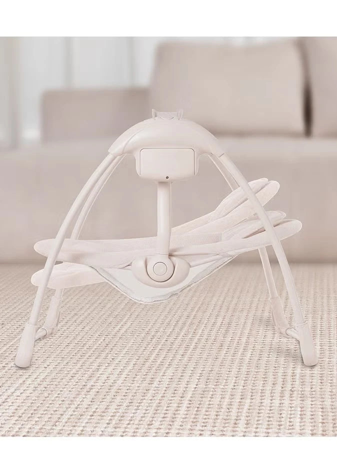 Balansoar Electric Portabil pentru Bebeluși Mastela Deluxe Portable Swing – 7 Melodii, 5 Viteze, 3 Temporizatoare, 2 Poziții de Înclinare